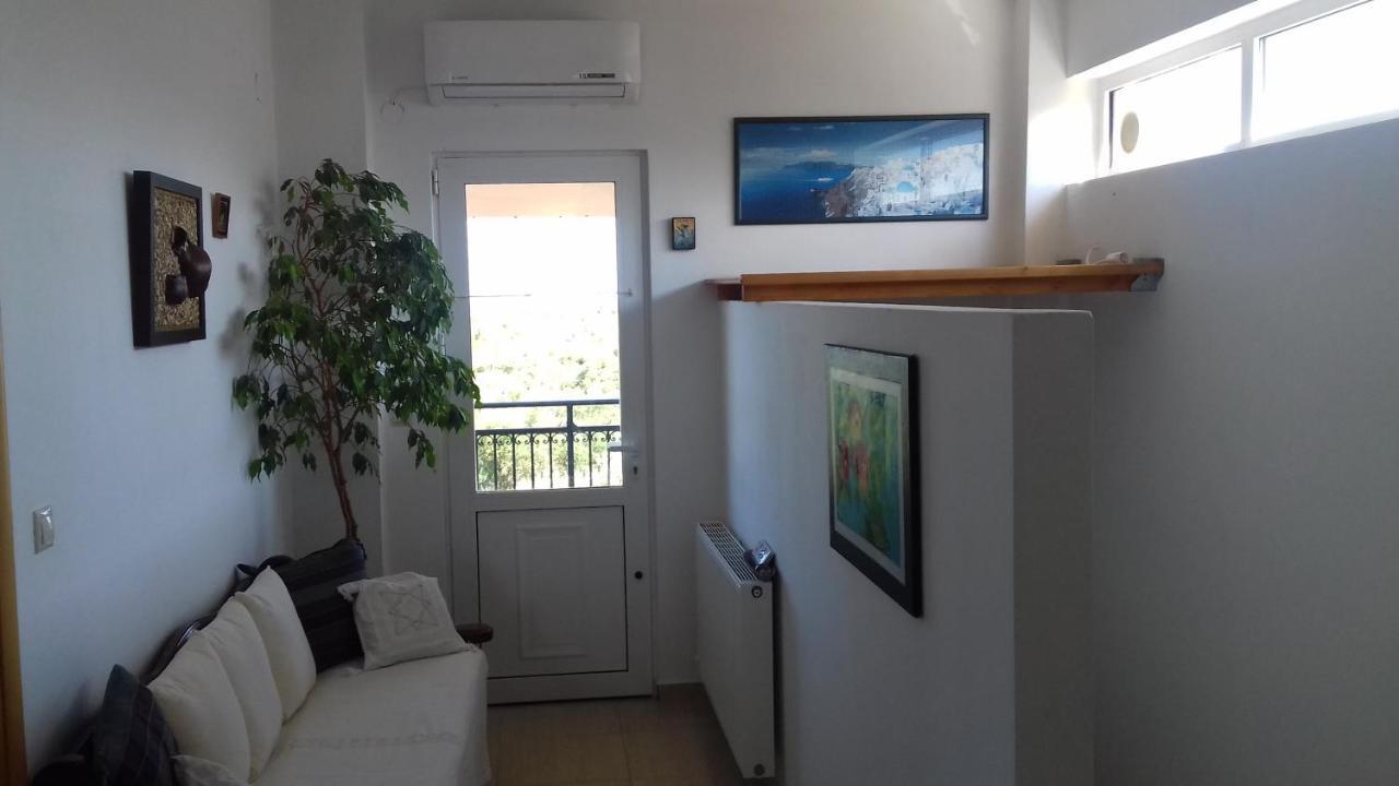 Manolo S Olive Farm, Apartment With Seaview 干尼亞 外观 照片